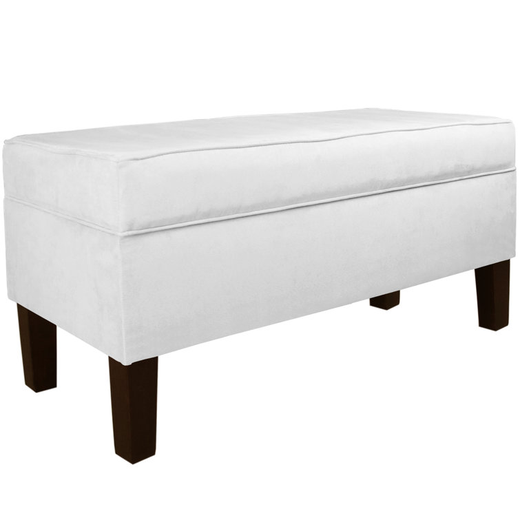 Wayfair Custom Upholstery™ Upholstered Flip Top Storage Bench & Reviews Wayfair